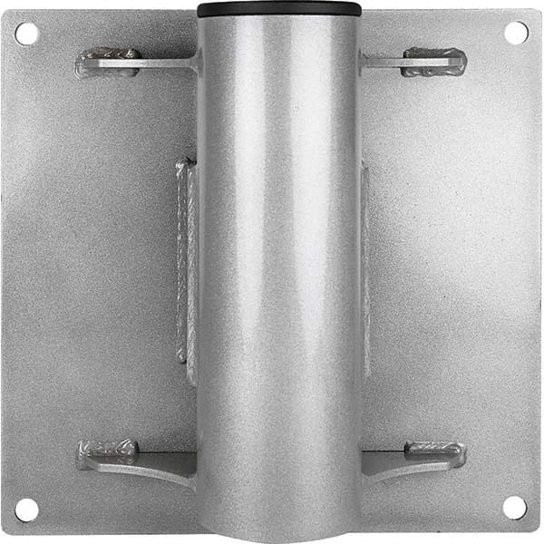 OZ Lifting Products - Davit Crane Bases Base Type: Wall Mount Base Finish/Coating: Zinc Plated - Americas Industrial Supply