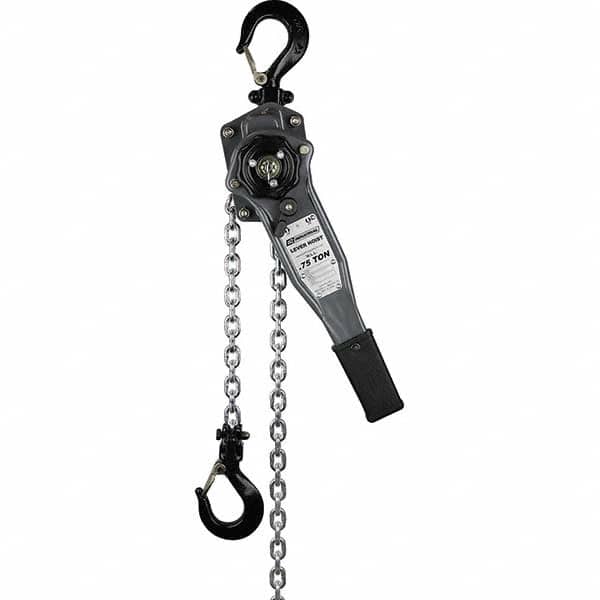 OZ Lifting Products - 1,500 Lb Capacity, 10' Lift Height, Chain Manual Lever Hoist - Americas Industrial Supply