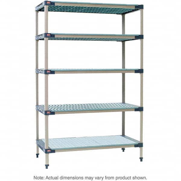 Metro - Plastic Shelving Type: Structural Plastic Open Shelving Shelf Capacity (Lb.): 2,000 - Americas Industrial Supply