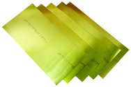 6"X 25" .012 BRASS SHIM - Americas Industrial Supply