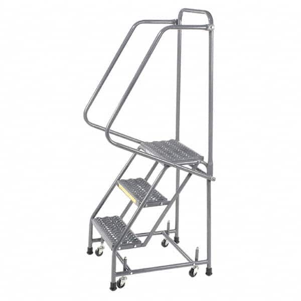 Ballymore - Rolling & Wall Mounted Ladders & Platforms Type: Stairway Slope Ladder Style: 59 Degree Incline - Americas Industrial Supply