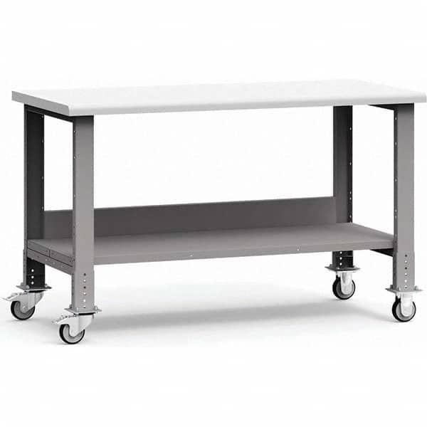 Rousseau Metal - Mobile Work Benches Type: Mobile Workbench Length: 60 (Inch) - Americas Industrial Supply
