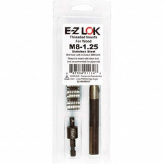 E-Z LOK - Thread Repair Kits Insert Thread Size (mm): M8x1.25 Includes Drill: Yes - Americas Industrial Supply