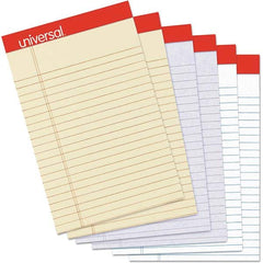 UNIVERSAL - Note Pads, Writing Pads & Notebooks Writing Pads & Notebook Type: Writing Pad Size: 5 x 8 - Americas Industrial Supply