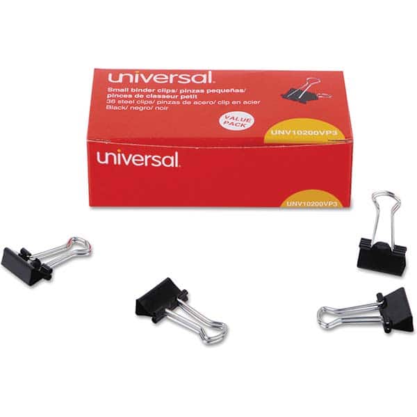 UNIVERSAL - Binder Clips Width (Inch): 0.75 Binder Type: Binder Clip - Americas Industrial Supply