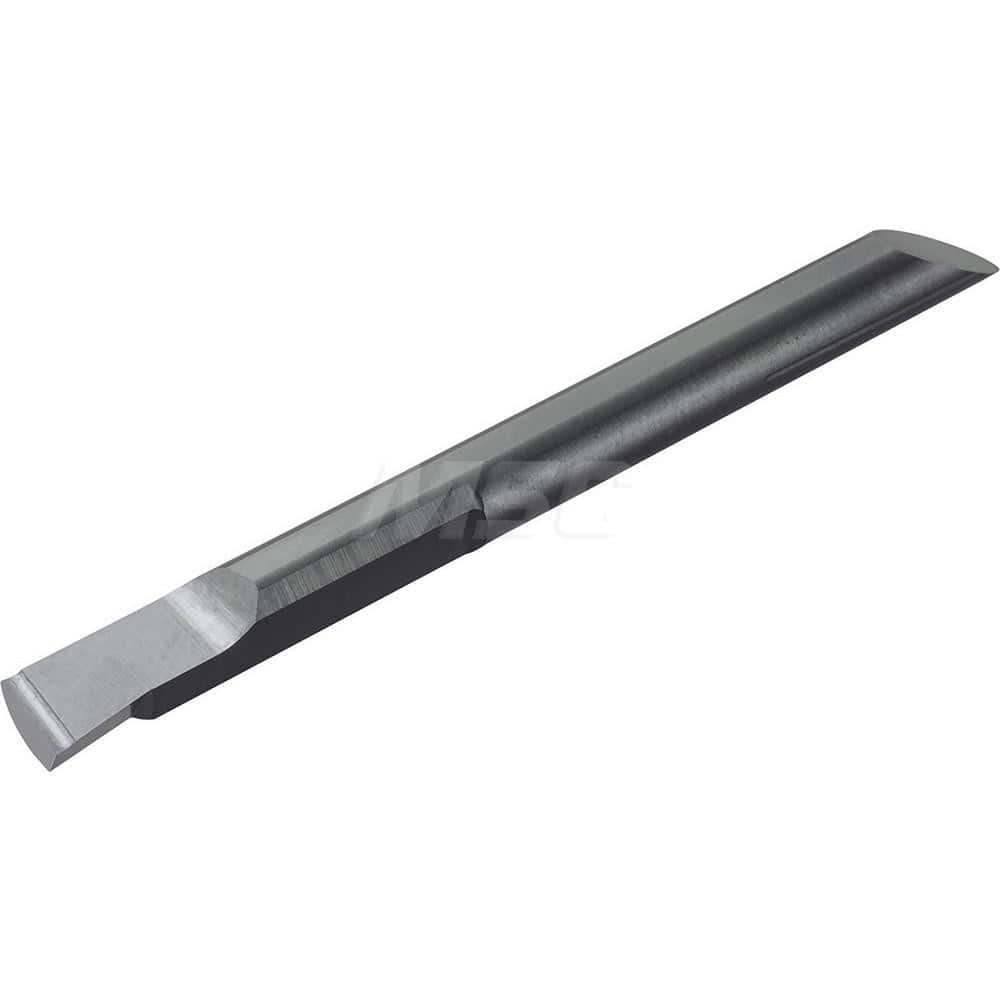 Boring Bar: 4.5 mm Min Bore, 2 mm Max Depth, Right Hand Cut, Carbide 4 mm Shank Dia, 49 mm OAL, 0.08 mm Corner Radius