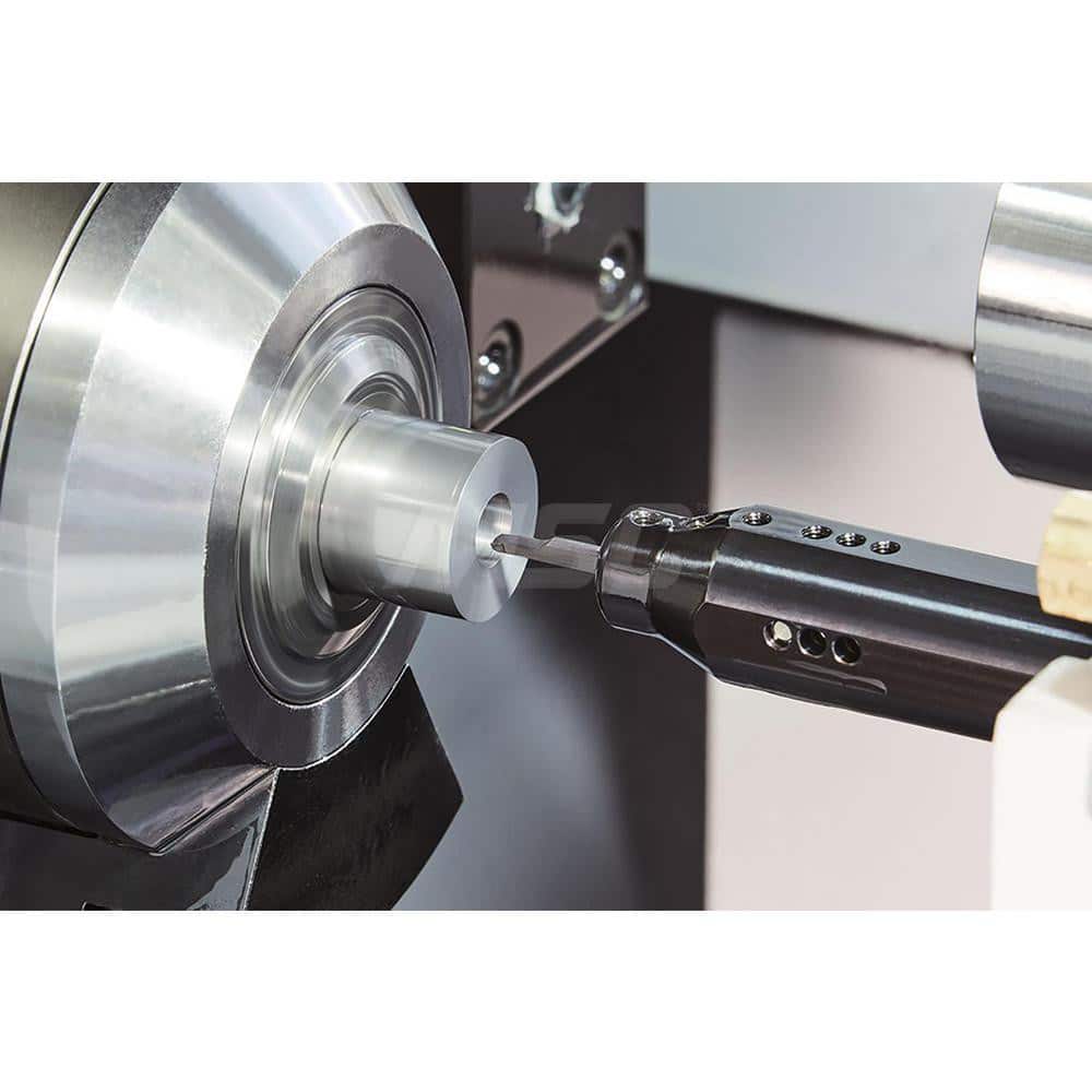 Boring Bar: 4.5 mm Min Bore, 2 mm Max Depth, Right Hand Cut, Carbide 4 mm Shank Dia, 49 mm OAL, 0.15 mm Corner Radius