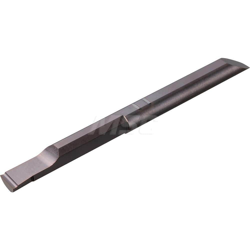 Boring Bar: 4 mm Min Bore, 28 mm Max Depth, Right Hand Cut, Carbide 4 mm Shank Dia, 60.80 mm OAL, 0.08 mm Corner Radius