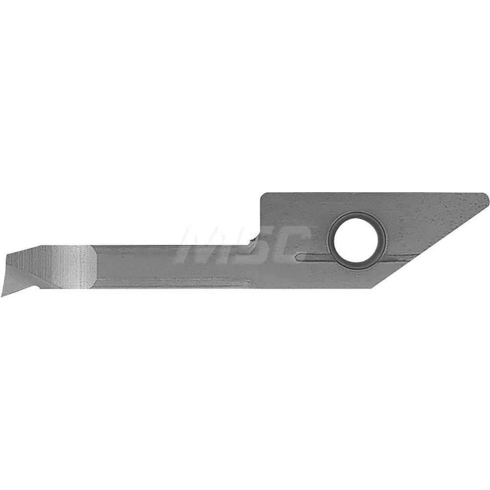Boring Bar: 6 mm Min Bore, 2 mm Max Depth, Right Hand Cut, Carbide 3.90 mm Shank Dia, 39.80 mm OAL, 0.03 mm Corner Radius