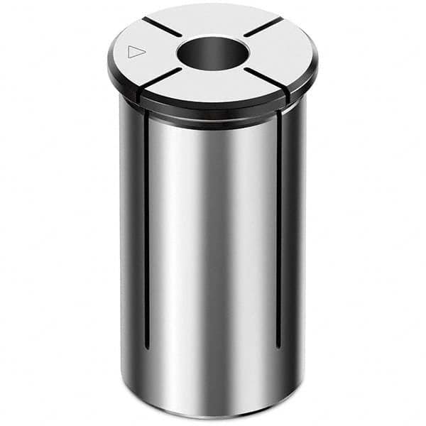Rego-Fix - 6mm ID x 12mm OD, 16mm Head Diam, Slotted Hydraulic Chuck Sleeve - Americas Industrial Supply