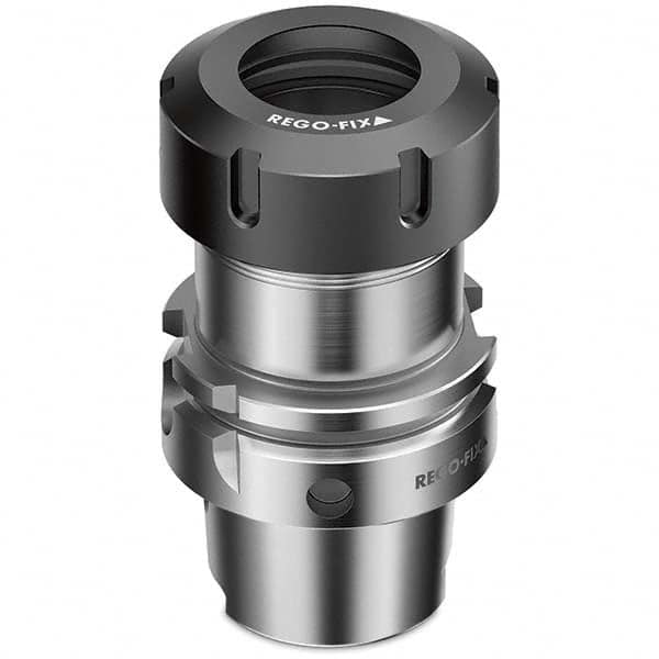 Rego-Fix - 0.5mm x 10mm HSK63 Hollow Taper ER16 Collet Chuck - Americas Industrial Supply