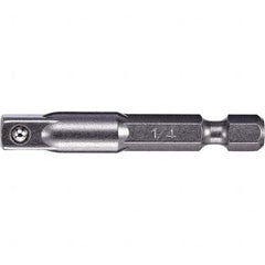 VEGA Industries - Hex Drive Handles, Holders & Extensions Type: Hex Adapter Style: Pin Lock - Americas Industrial Supply