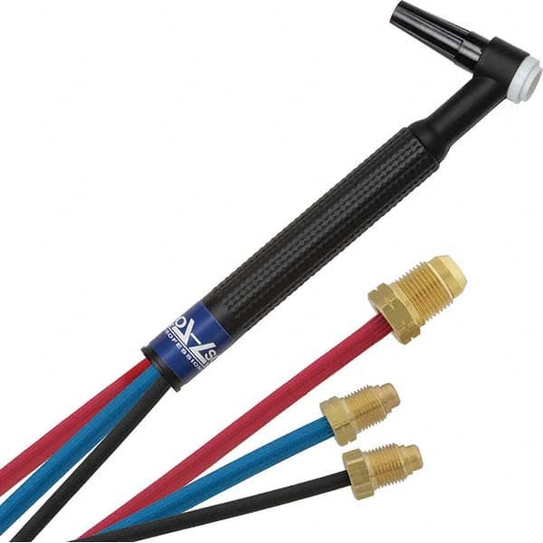 PRO-SOURCE - 250 Amp 12-1/2' Outfit 20 Water Cooled TIG Welding Torch Kit - Americas Industrial Supply
