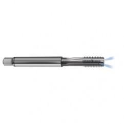 M8 x 1.0 Dia. - 6H - 4 FL - Carbide Semi-Bott Tap - Bright Finish-Coolant-Thru-FORM-C - Americas Industrial Supply