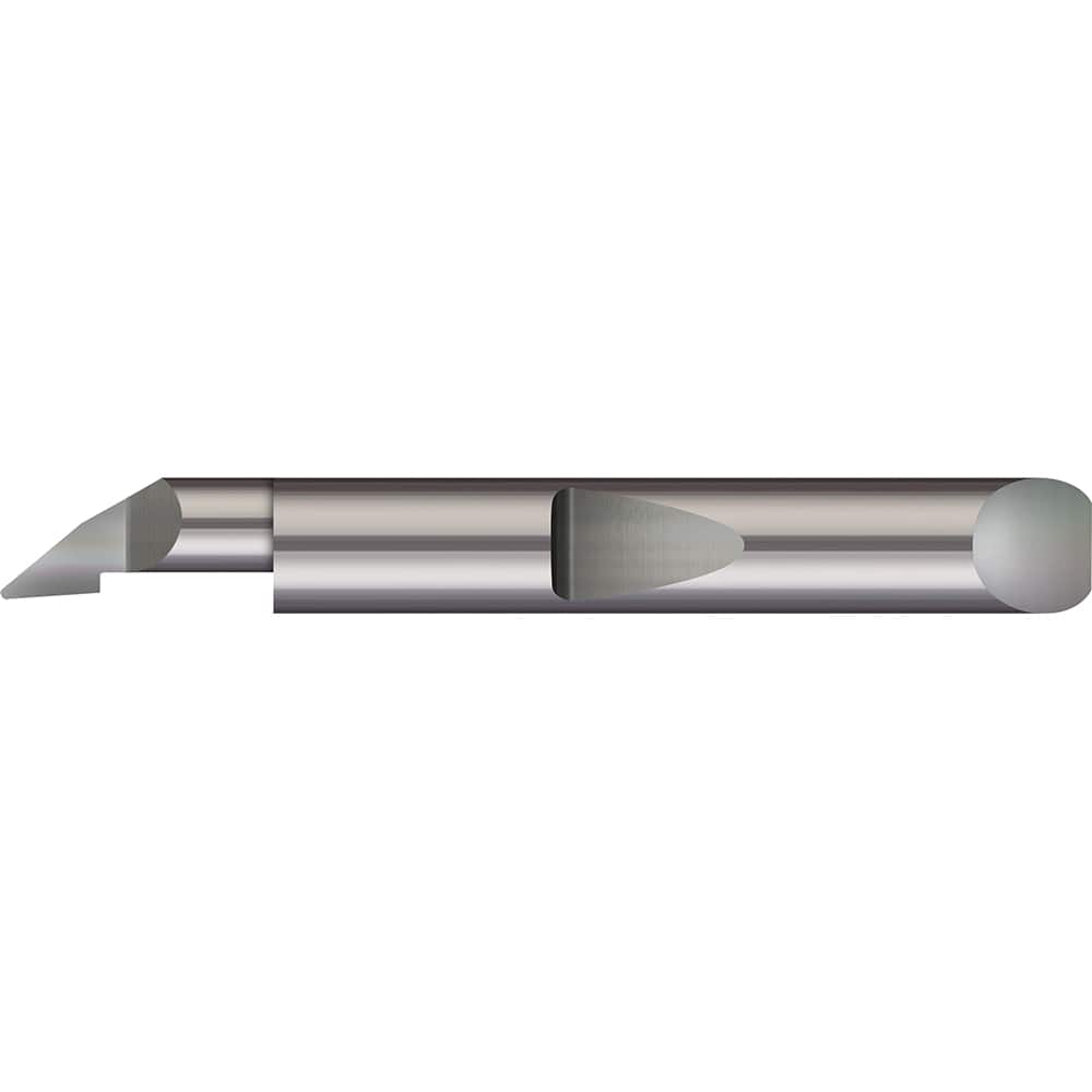 Profiling Tools; Minimum Bore Diameter (Decimal Inch): 0.3800; Maximum Bore Depth (Decimal Inch): 3/4; Radius: 0.0080; Overall Length (Decimal Inch): 2; Shank Diameter (Inch): 3/8; Projection: Projection; Finish/Coating: Uncoated; Projection (Decimal Inch