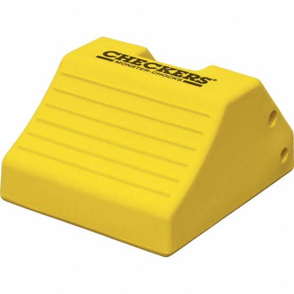 Checkers - Wheel Chocks Width (Inch): 15 Height (Inch): 10 - Americas Industrial Supply