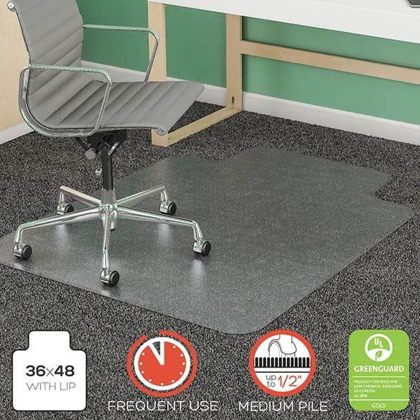 Deflect-o - Chair Mats Style: Beveled Edge Shape: Rectangular - Americas Industrial Supply