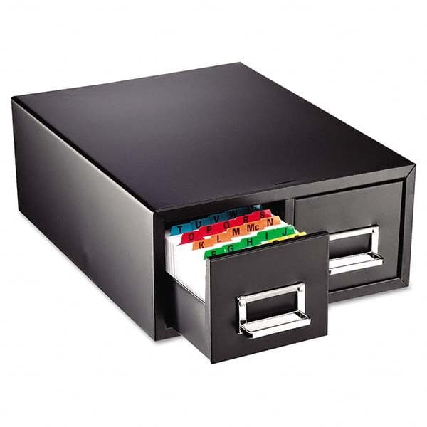 SteelMaster - Compartment Storage Boxes & Bins Type: Index Card Cabinet w/Pull Drawer Number of Compartments: 1.000 - Americas Industrial Supply