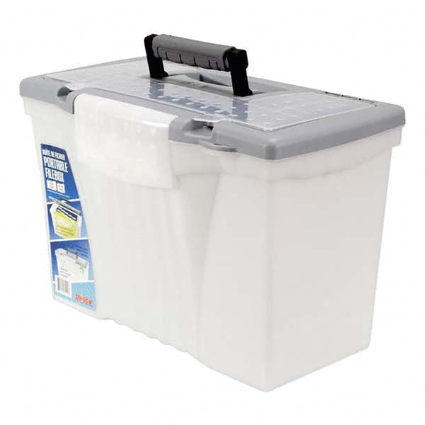 Storex - Compartment Storage Boxes & Bins Type: File Boxes-Portable Number of Compartments: 1.000 - Americas Industrial Supply