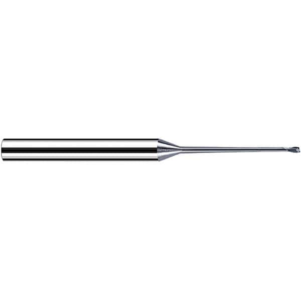 Fraisa - 3mm Diam 2 Flute Solid Carbide 0.5mm Corner Radius End Mill - Americas Industrial Supply