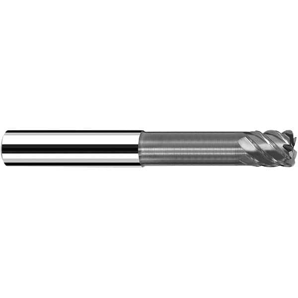 Fraisa - 10mm Diam 6 Flute Solid Carbide 0.5mm Corner Radius End Mill - Americas Industrial Supply