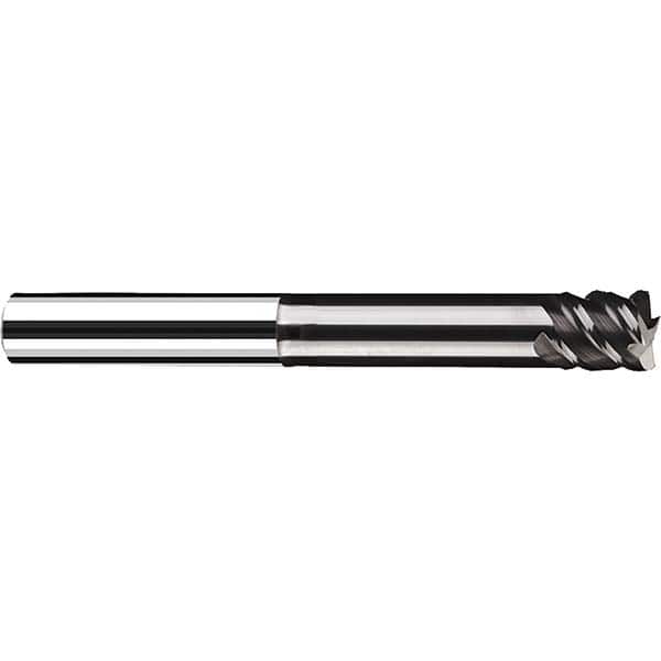 Fraisa - 1/8" Diam 4 Flute Solid Carbide 0.01" Corner Radius End Mill - Americas Industrial Supply