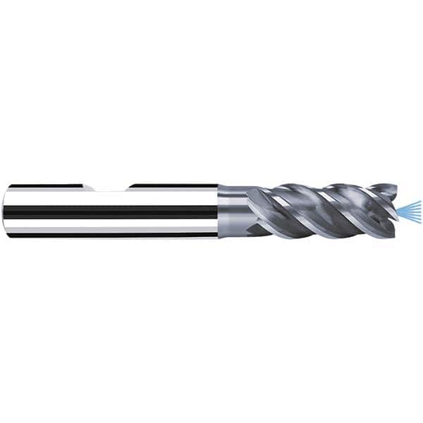 Fraisa - 12mm Diam 4 Flute Solid Carbide 0.2mm Corner Radius End Mill - Americas Industrial Supply