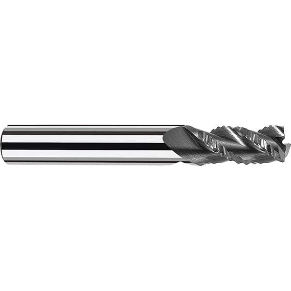 Fraisa - 5/8" Diam, 1-1/4" LOC, 3 Flute Solid Carbide Roughing Square End Mill - Americas Industrial Supply