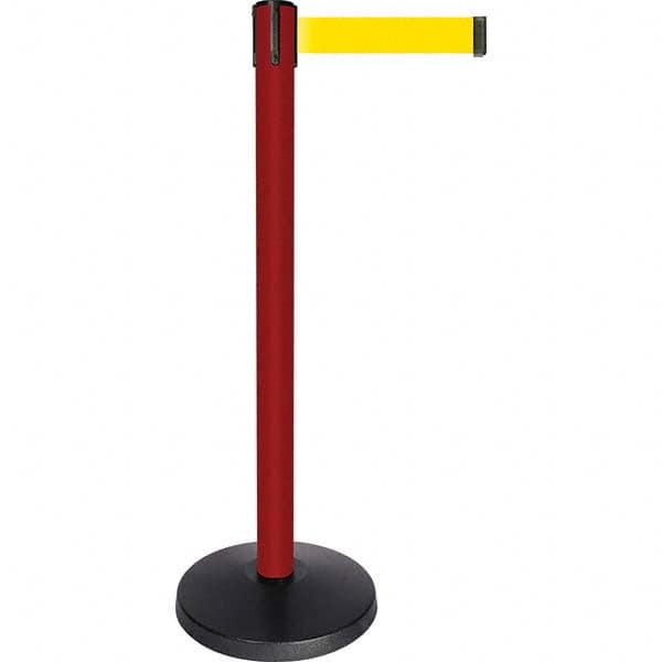 Tensator - Barrier Posts Type: Tensabarrier Post Post Color/Finish: Red - Americas Industrial Supply