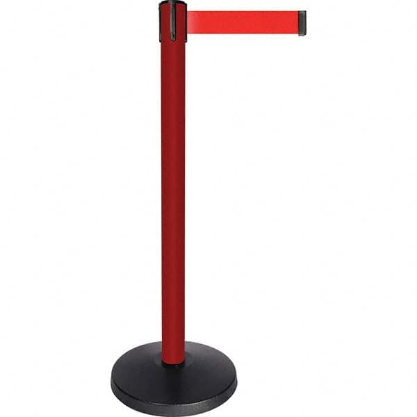Tensator - Barrier Posts Type: Tensabarrier Post Post Color/Finish: Red - Americas Industrial Supply