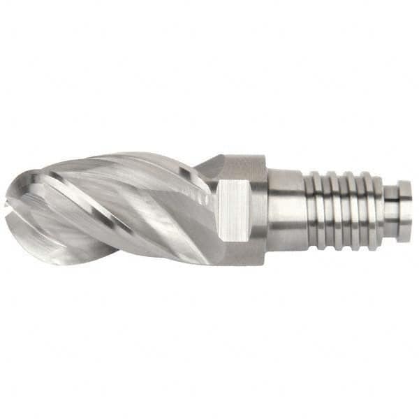 Kennametal - Ball End Mill Heads Mill Diameter (Inch): 5/8 Mill Diameter (Decimal Inch): 0.6250 - Americas Industrial Supply
