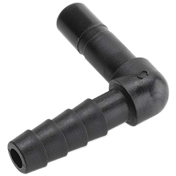 Parker - Plastic Push-To-Connect Tube Fittings Type: Tube Elbow Barb Connector Tube Outside Diameter (Inch): 3/8 - Americas Industrial Supply