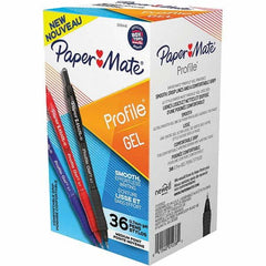 Paper Mate - Pens & Pencils Type: Retractable Gel Color: Black, Red, Blue - Americas Industrial Supply