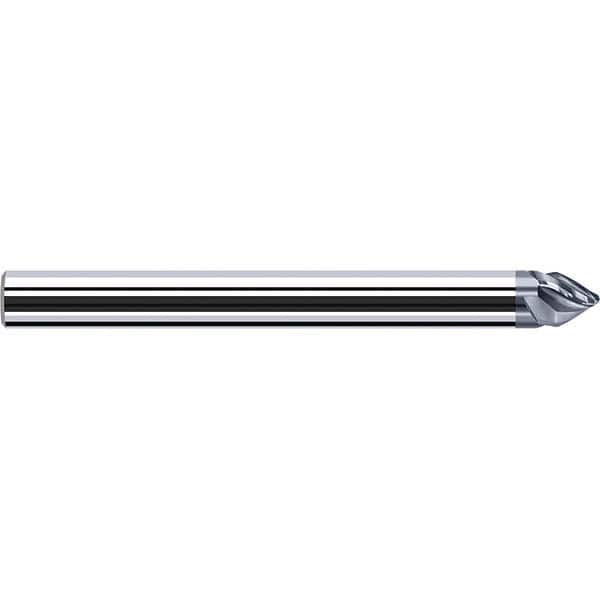 Fraisa - 4 Flute Solid Carbide Circle Segment Taper Form End Mill - Americas Industrial Supply