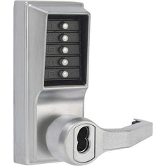 Simplex - Lever Locksets Type: Push-button Lock Door Thickness: 1-3/4 - Americas Industrial Supply