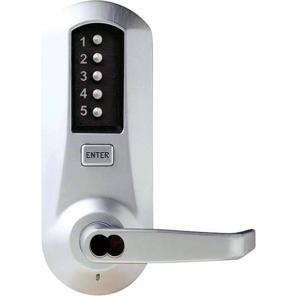 Simplex - Lever Locksets Type: Push-button Lock Door Thickness: 1-3/4 - Americas Industrial Supply