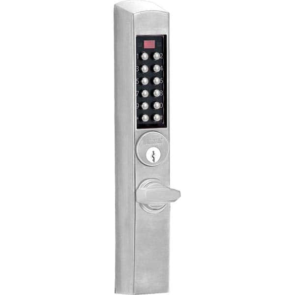 E-Plex - Lever Locksets Type: Thumbturn Door Thickness: 1-3/4 - Americas Industrial Supply