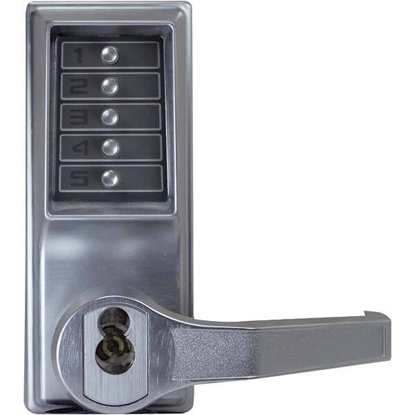 Simplex - Lever Locksets Type: Push-button Lock Door Thickness: 1-3/4 - Americas Industrial Supply