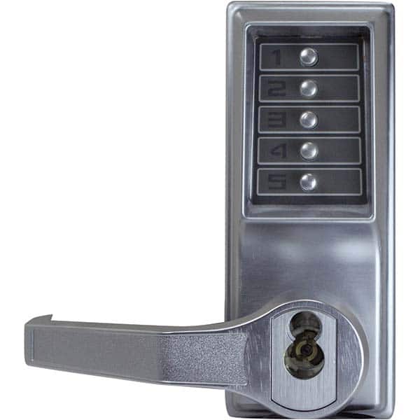 Simplex - Lever Locksets Type: Push-button Lock Door Thickness: 1-3/4 - Americas Industrial Supply