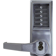 Simplex - Lever Locksets Type: Push-button Lock Door Thickness: 1-3/4 - Americas Industrial Supply