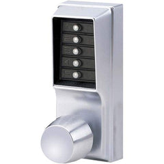Simplex - Lever Locksets Type: Push-button Lock Door Thickness: 1-3/4 - Americas Industrial Supply