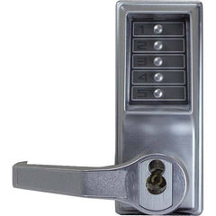 Simplex - Lever Locksets Type: Push-button Lock Door Thickness: 1-3/4 - Americas Industrial Supply