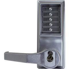 Simplex - Lever Locksets Type: Push-button Lock Door Thickness: 1-3/4 - Americas Industrial Supply