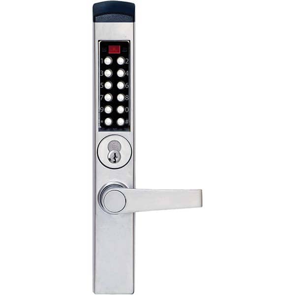 E-Plex - Lever Locksets Type: Keypad Door Thickness: 1-3/4 - Americas Industrial Supply