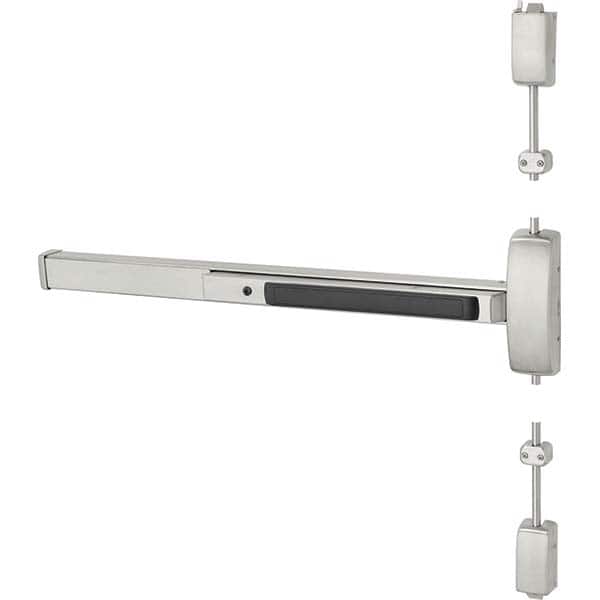 Falcon - Vertical Bars Type: Concealed Vertical Rod Exit Device Rating: Non Fire Rated - Americas Industrial Supply