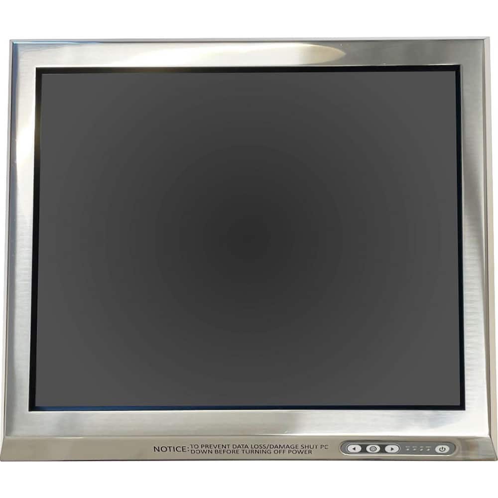CNC Software & Interface Equipment; Type: PC Monitor for Automated Tool Wear Compensation Software; For Use With: pn-AUTOAPP; Autocomp; Includes: 17″ Industrial PC with Windows 10, Mounting Bracket; Description: PC only for AutoComp -pn-AUTO-APP; Recomme