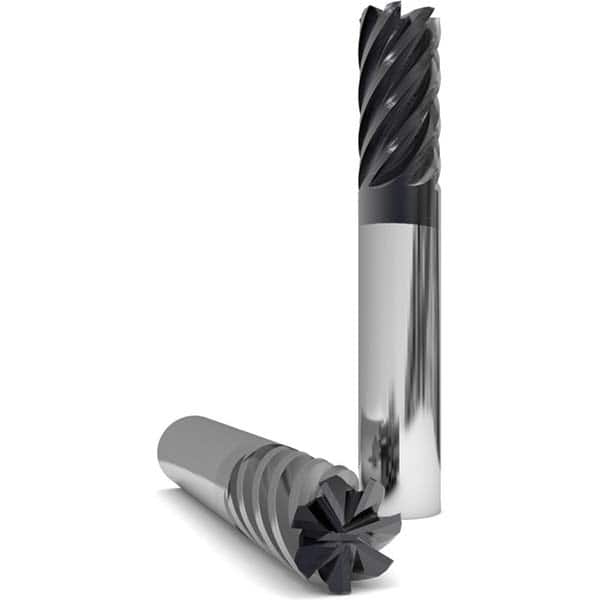 GWS - 5/8" Diam 3 Flute Solid Carbide 0.045" Corner Radius End Mill - Americas Industrial Supply