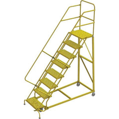 TRI-ARC - Rolling & Wall Mounted Ladders & Platforms Type: Stairway Slope Ladder Style: Forward Descent 50 Degree Incline - Americas Industrial Supply