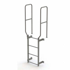 TRI-ARC - Rolling & Wall Mounted Ladders & Platforms Type: Fixed Ladder Style: Safety Cage - Americas Industrial Supply