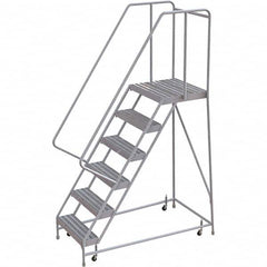 TRI-ARC - Rolling & Wall Mounted Ladders & Platforms Type: Rolling Warehouse Ladder Style: Rolling Safety Ladder - Americas Industrial Supply